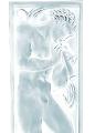 Panneau joueur de pipeau miroite - Lalique