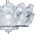 Lustre chene grand modèle chromé modele euro  - Lalique