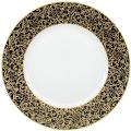 Assiette à  diner noir - Raynaud