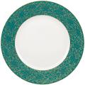 Assiette à  diner turquoise - Raynaud