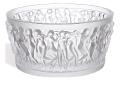 Coupe bacchantes en cristal incolore - Lalique