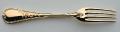 Sugar spoon in gilded silver plated - Ercuis