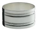 Rond de serviette en métal argenté - Ercuis