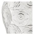 Vase anémones en cristal incolore - Lalique