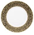Assiette à  diner noir - Raynaud