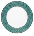 Assiette à  diner turquoise - Raynaud