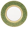 Assiette à  diner vert - Raynaud