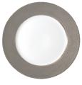 Assiette de présentation granité platine - Raynaud