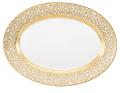 Plat ovale blanc - Raynaud