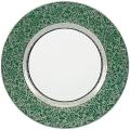 Plat rond creux vert - Raynaud