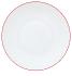 Assiette creuse rouge vermillon - Raynaud