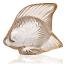 Sculpture poisson en cristal lustré or - Lalique
