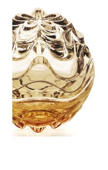 Boîte vibration en cristal lustré or lustré or - Lalique