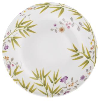 Assiette creuse fond blanc - Raynaud
