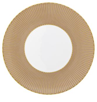 Assiette à  diner beige - Raynaud