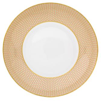 Assiette creuse orange - Raynaud