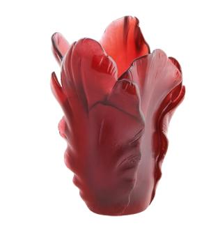 Vase rouge - Daum