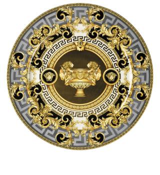 Assiette de présentation en porcelaine - versace