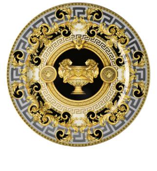 Assiette de présentation en porcelaine - versace