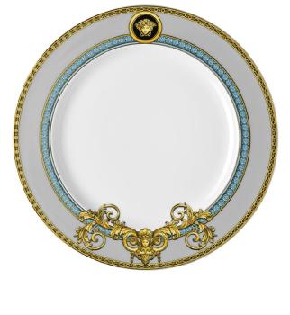 2 x assiette plate en porcelaine - versace