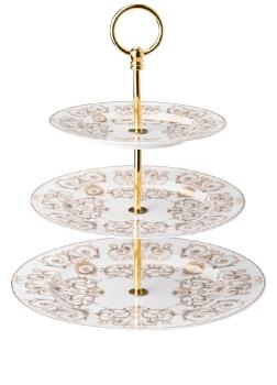 Etagère 3 pieces en materiaux : Porcelaine - versace