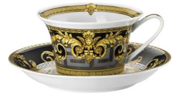 Paire tasse 4 basse en materiaux : Porcelaine - versace