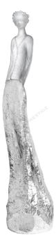 Charlotte blanc et argent - Daum