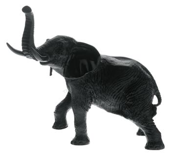 Eléphant noir - Daum