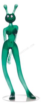 La vénusienne vert bleu - Daum