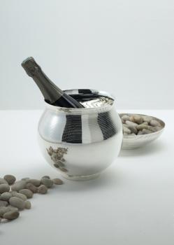 Coupe en métal argenté - Ercuis