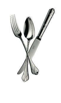Cuiller table en métal argenté - Ercuis