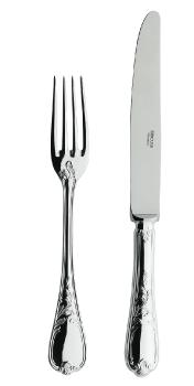 Fourchette à poisson en métal argenté - Ercuis