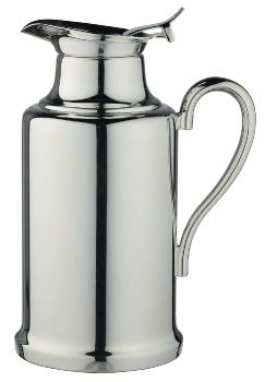 Pot isotherme acier argenté en métal argenté - Ercuis