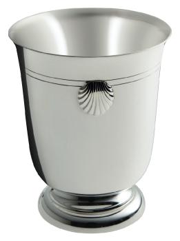 Timbale coquille argent