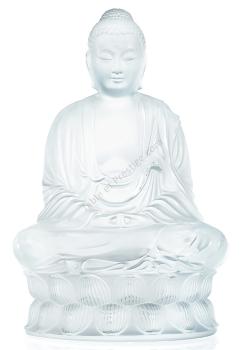 Motif Bouddha Grand mod&egrave;le Clair - Lalique