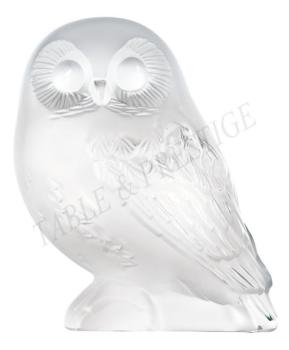 Motif Chouette Frissons Clair - Lalique