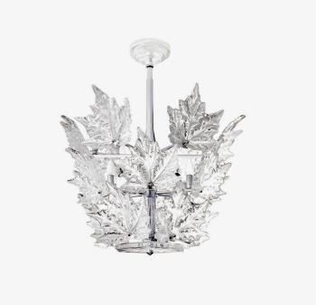Lustre champs elysees 3 rangs doré us  - Lalique