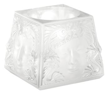 Photophore Masque de Femme Clair - Lalique