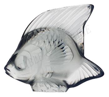 Cachet Poisson Gris - Lalique