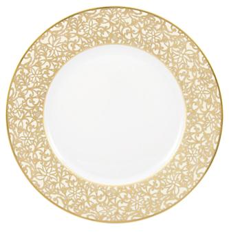 Assiette à  diner ivoire - Raynaud