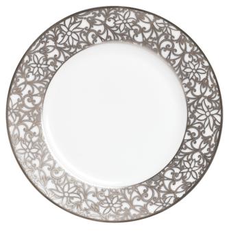 Salad cake plate white - Raynaud