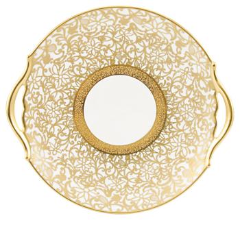 Plat à  gateau blanc - Raynaud