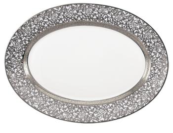 Plat ovale blanc - Raynaud