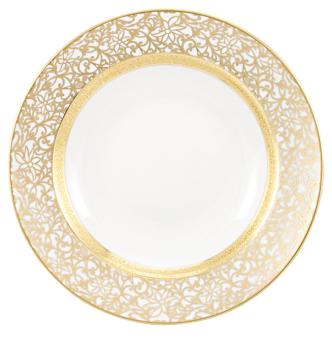 Plat rond creux blanc - Raynaud