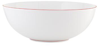 Saladier grand modèle rouge vermillon - Raynaud