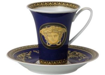Tasse à café et soucoupe - Rosenthal versace