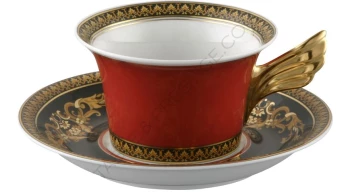 Tasse et soucoupe a thé - Rosenthal versace