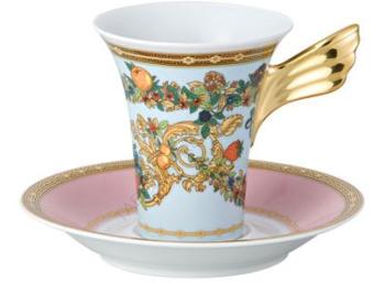 Tasse et soucoupe espresso / moka - Rosenthal versace