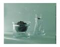 Caviar cup with rim in silver plated - Ercuis