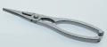 Lobster tongs stainless steel in silver plated - Ercuis